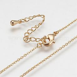 Colliers en laiton avec pendentif avec zircone cubique de micro pave&nbsp;NJEW-J051-19G