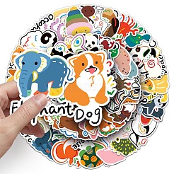 50 шт. наклейки с изображением животных PW-WG97F31-01