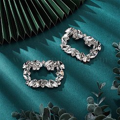 2 шт. украшение для обуви из хрустальных страз DIY-OC0009-93P