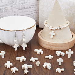 90шт 3 стиля синтетические бирюзовые бусины&nbsp;TURQ-SC0001-21A