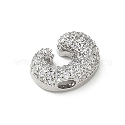 Pendentifs avec zircon cubiques à micro-pavés en laiton&nbsp;KK-A300-02P-C