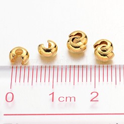 Couvertures de perles à sertir en fer&nbsp;LS-IFIN-H029-NFG-NF