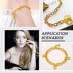 Kit fai da te per realizzare braccialetti in acciaio inossidabile 304&nbsp;DIY-UN0002-32P