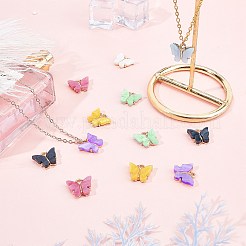 Акриловые подвески с легким золотым покрытием&nbsp;PALLOY-SC0002-58