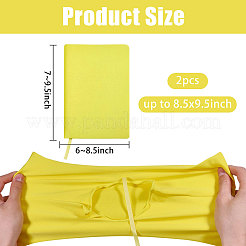 Обложка книги из эластичной ткани AJEW-WH0696-009A