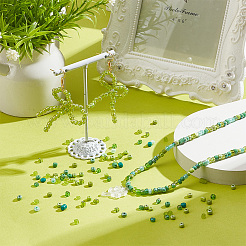 1800 шт. 15-х цветные стеклянные круглые бусины&nbsp;SEED-AR0001-18