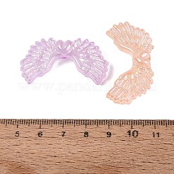 Placcatura uv luminosa perline acriliche trasparenti&nbsp;OACR-N160-48