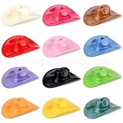60pcs 12 Farben undurchsichtige Acrylperlen&nbsp;OACR-PA0001-64