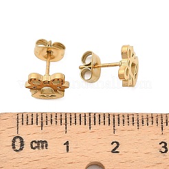 Серьги-гвоздики из нержавеющей стали 304&nbsp;EJEW-I321-01G-02