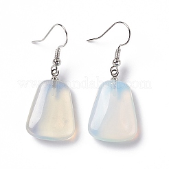 Orecchini pendenti trapezoidali opalite&nbsp;EJEW-D188-02P-02