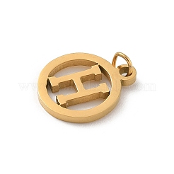 Подвески из нержавеющей стали 304 с соединительным кольцом STAS-R001-02G-H