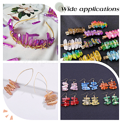 1 нить бусин из натурального кварцевого кристалла G-OC0002-54F