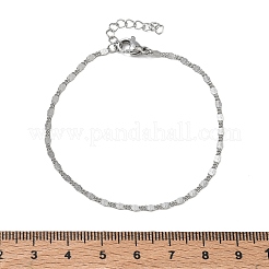 Gliederkettenarmbänder aus 304 Edelstahl für Damen&nbsp;BJEW-D466-05P