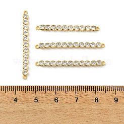 Verbindungsanhänger mit durchsichtigem Zirkonia-Pavé aus Messing&nbsp;XGRQ3P478-640G
