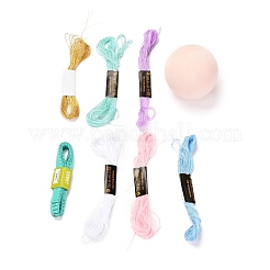 Наборы для вышивки темари своими руками DIY-I064-B05