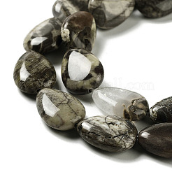 Fili di perle di diaspro pietra naturale ricchezza&nbsp;G-L242-32