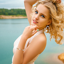 10 шт. 5 стиля латунные подвески-соединители из натуральной белой ракушки&nbsp;KK-PH0012-91A