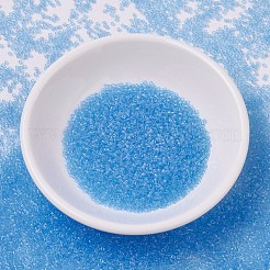 MIYUKIデリカビーズ  シリンダー  日本製シードビーズ  11/0  （db0706)トランスペアレントアクア  1.3x1.6mm  穴：0.8mm  約2000PCS /ボトル  10 G /ボトル&nbsp;SEED-JP0008-DB0706