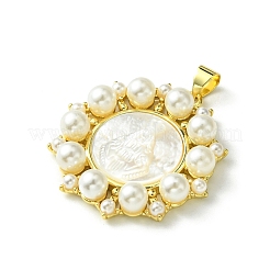 Кулоны из экологически чистой латуни KK-A204-02B-03G