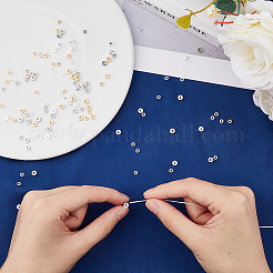 120 шт. 6 стиля стойки для гальванизации латунных бусин KK-FH0006-97