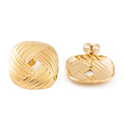 Boucles d'oreilles à tige en acier inoxydable 304 avec placage ionique (IP) pour femmes&nbsp;EJEW-L272-027G-02
