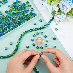 400 шт. стеклянные бусины&nbsp;GLAA-PH0002-07