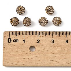 Бусины со стразами&nbsp;RB-H284-6MM-246