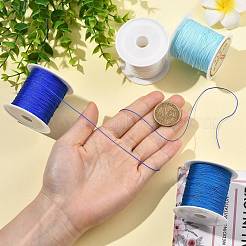 4 Rolle 4 Farben runde Nylonschnur mit chinesischem Knoten&nbsp;NWIR-FS0001-06B