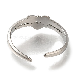 Кольца-манжеты из нержавеющей стали 304&nbsp;RJEW-Z074-20P