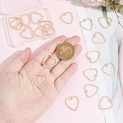 20 шт. латунные подвески с двумя петлями&nbsp;KK-BC0009-63