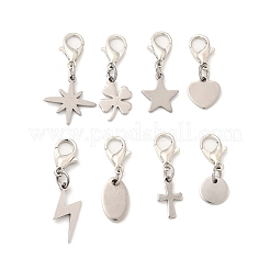 8 шт. подвесные украшения из нержавеющей стали HJEW-JM03573
