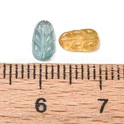 Резные кабошоны из натурального многоцветного турмалина&nbsp;G-I295-05G-01