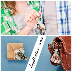 Сублимационные двусторонние пустые брелки из мдф KEYC-GA0001-38