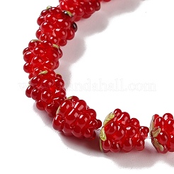 Бусы лэмпворк ручной работы&nbsp;LAMP-Q036-05C