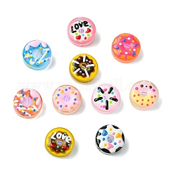 10 шт. 10-х цветные стеклянные эмалевые бусины LAMP-CJ0002-48