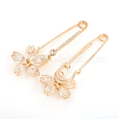 Защитная брошь с металлическим покрытием JEWB-G007-09LG