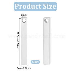 12 шт. подвески из нержавеющей стали STAS-BC0003-73