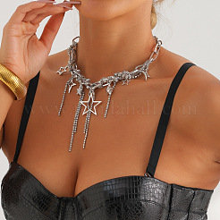 Choker-Halsketten aus Legierung&nbsp;WG75C76-01