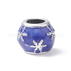 Европейские бусины из сплава эмали рождественской тематики MPDL-Q213-22P