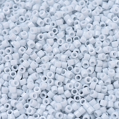 MIYUKIデリカビーズ  シリンダー  日本製シードビーズ  11/0  （db0209)不透明なライトグレーの光沢  1.3x1.6mm  穴：0.8mm  約10000個/袋  50 G /袋&nbsp;SEED-X0054-DB0209