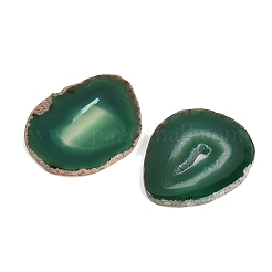 Cabujones de láminas de ágata natural teñidas y calentadas&nbsp;GG-CBAAF67-01E