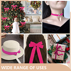 Бархатная лента&nbsp;SRIB--WH0030-01B