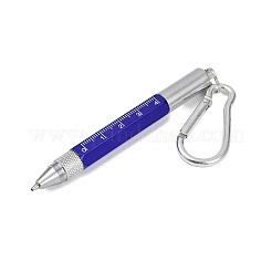 Алюминиевая практичная ручка-брелок 6 в 1 AJEW-R004-01P-10