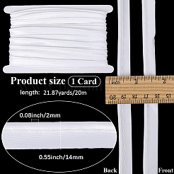 20м хлопковая лента для пришивания украшений&nbsp;OCOR-CY0002-22B