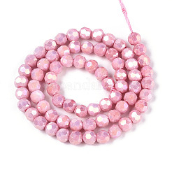 Антикоррозийные гальванические стеклянные бусины&nbsp;X-EGLA-T021-6mm-15-04