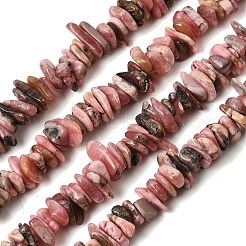 Brins de perles de rhodonite argentine naturelle&nbsp;GG-CBAC13F-B04-01
