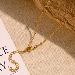 Женские бусины с подвеской-диском из нержавеющей стали HX3961