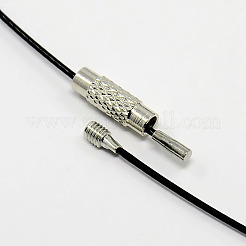 201 Edelstahldraht Halskette Kordel&nbsp;X-TWIR-SW001-1