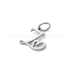 26 шт. подвески в виде букв A~Z из нержавеющей стали 304 STAS-P411-01P