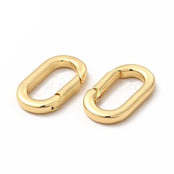 Anelli per cancelli a molla in ottone placcati a cremagliera&nbsp;KK-H436-13B-G
